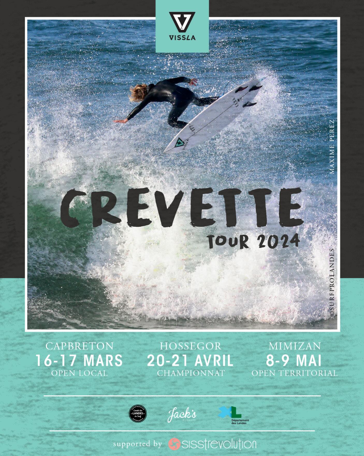 crevette tour 2024