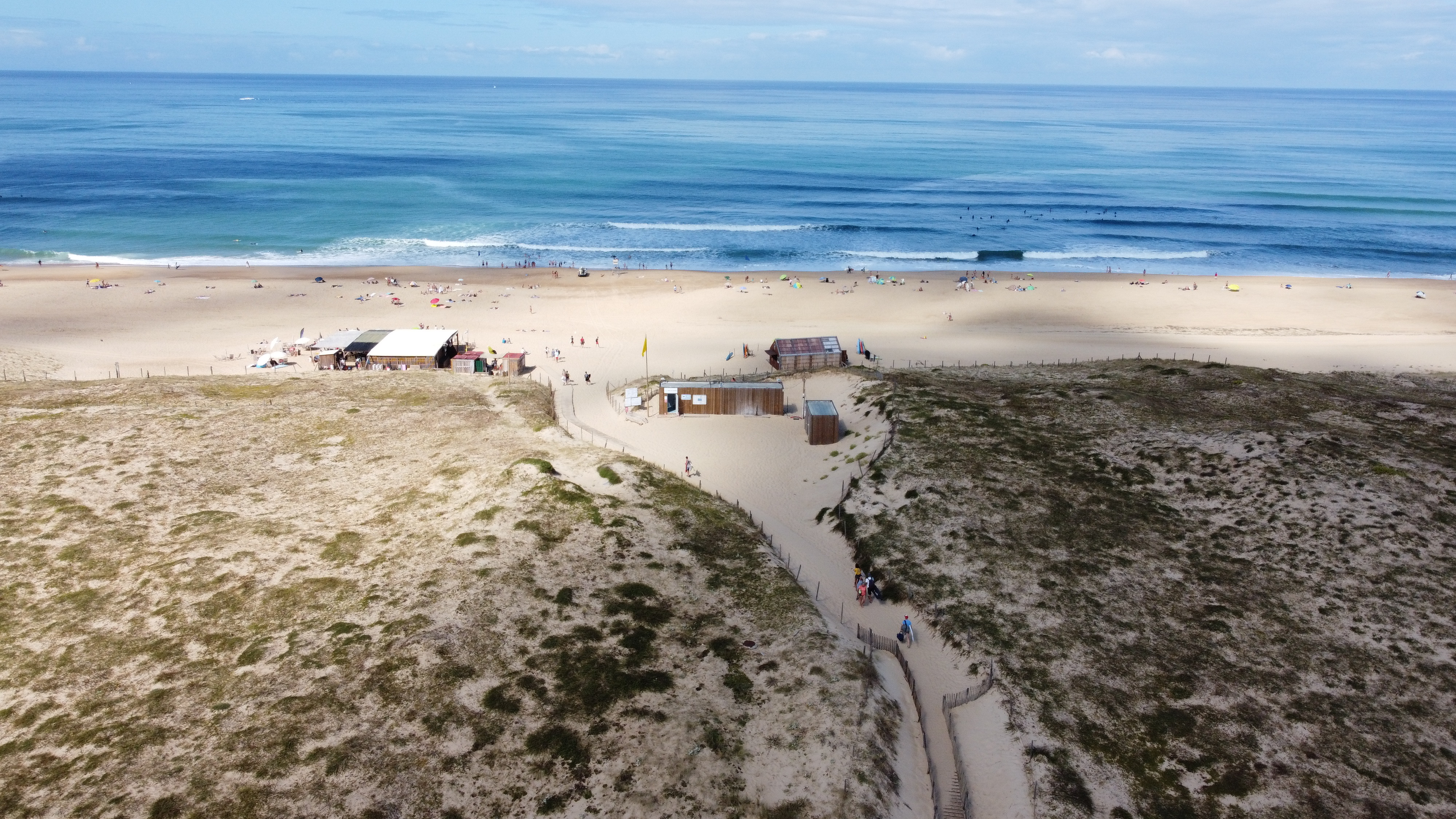 Plage naturistes de Soorts-Hossegor