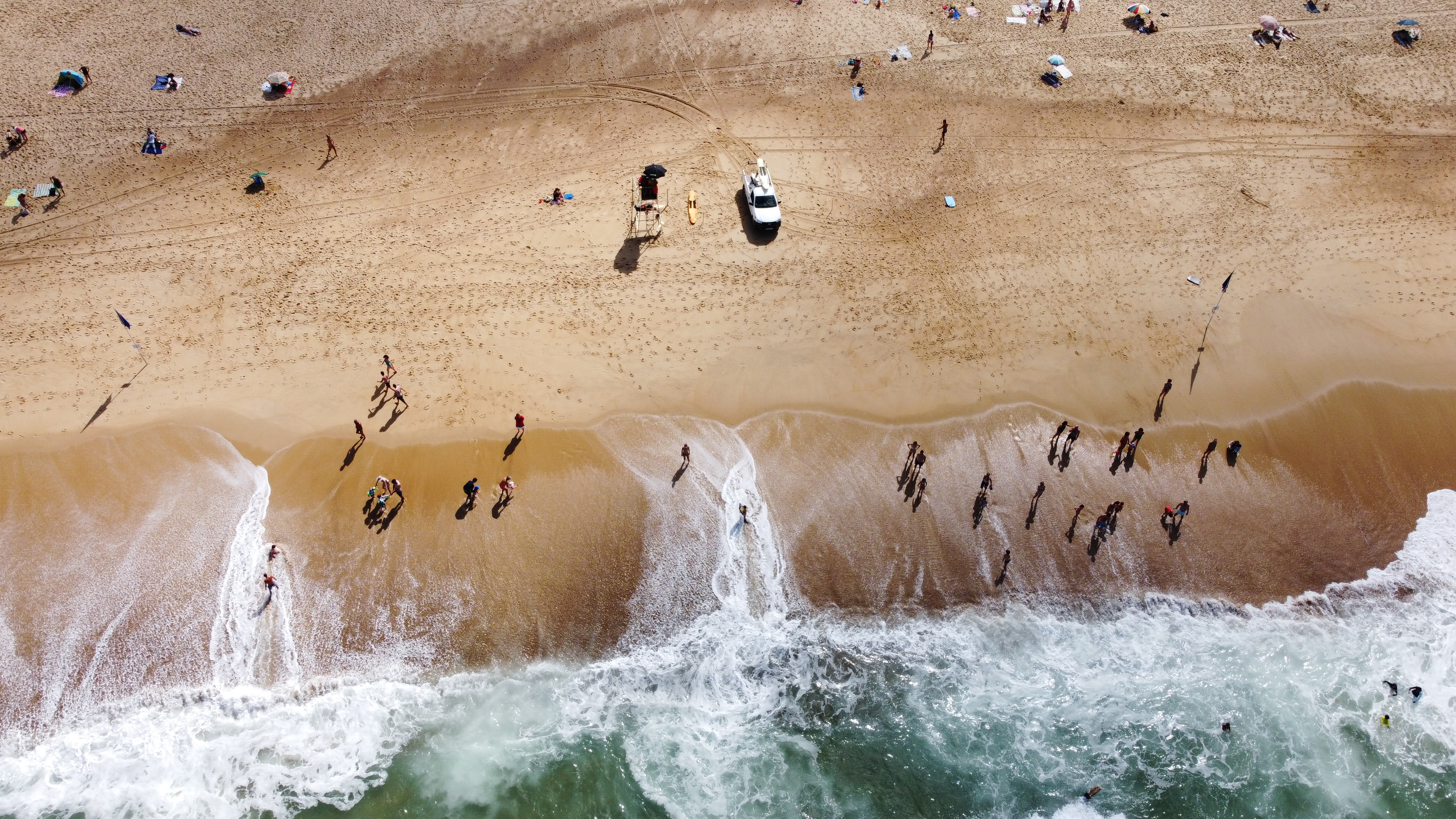 Plage surveillée