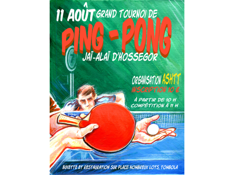 TOURINSOFT - TOURNOI PING PONG