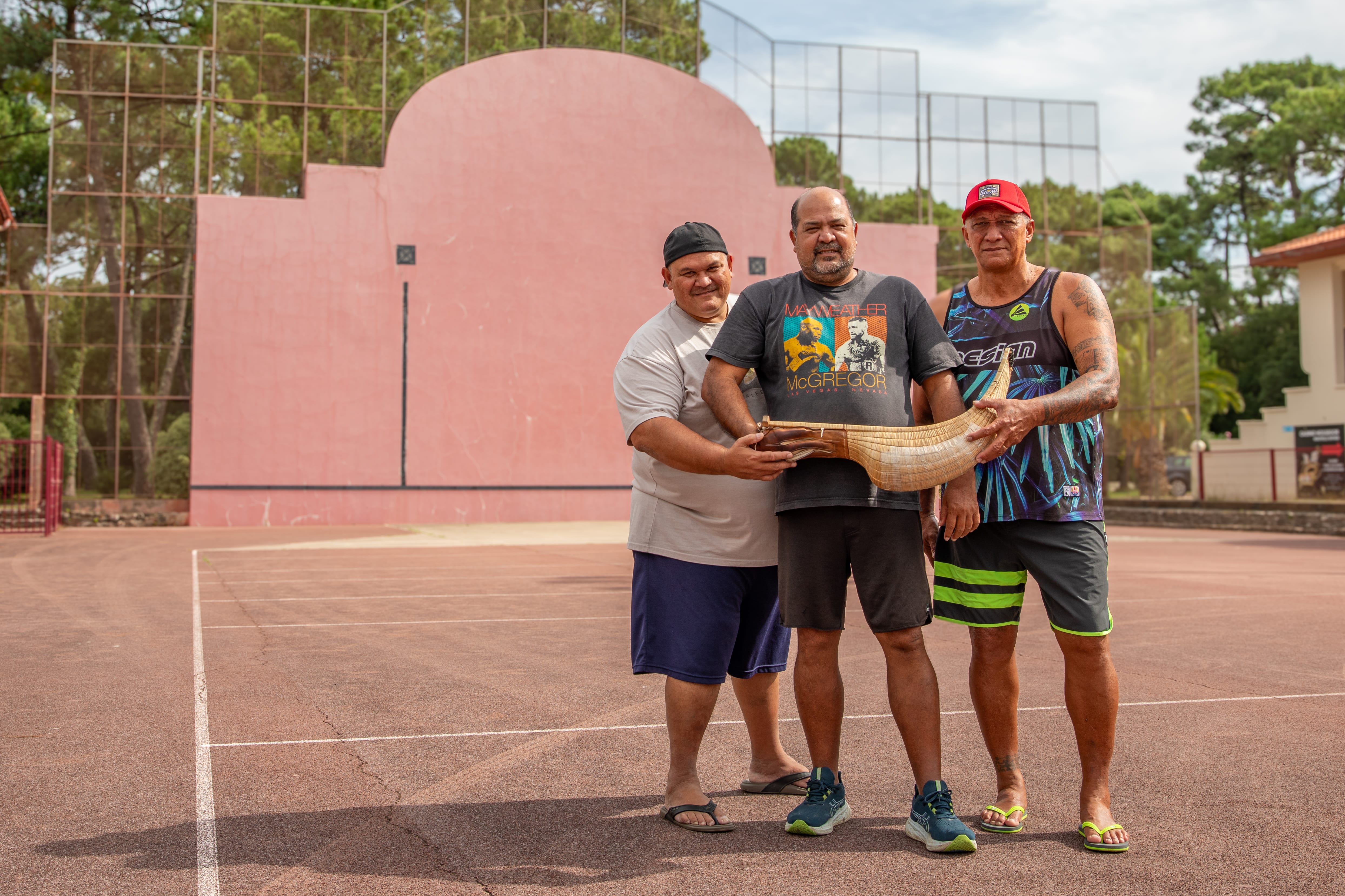 Tahitiens à Soorts-Hossegor