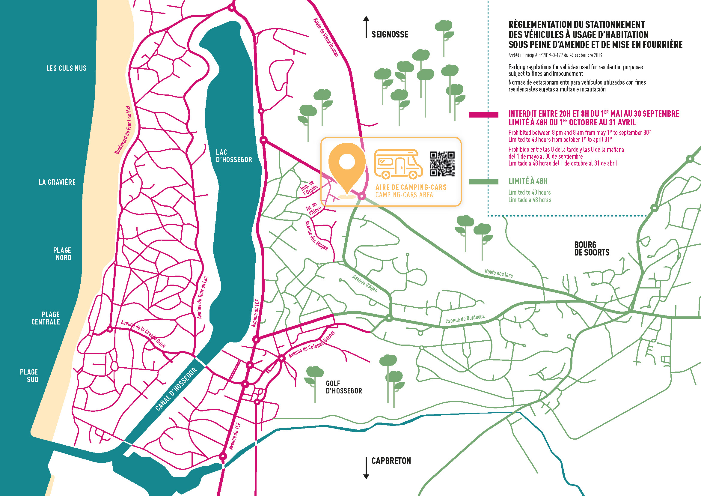 Règlementation du stationnement de véhicules à usage d'habitation